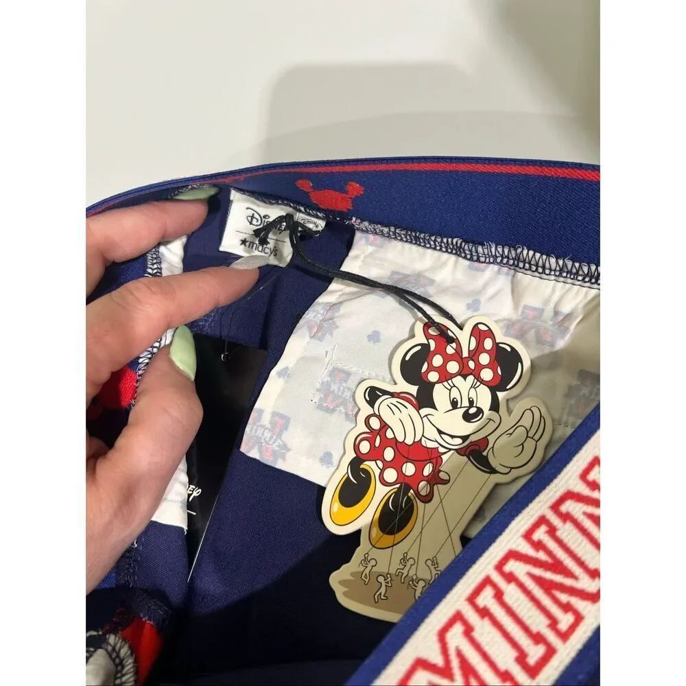Disney Limited Edition Minnie Majorette Straight Leg Tailored Pants Navy 16 - Picture 5 of 7